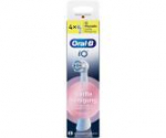 Braun Oral-B iO Gentle Cleaning 4-pack, white brush heads, for sensitive areas and healthier gums