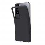 Fusion soft matte silikona aizsargapvalks Xiaomi Redmi Note 11 4G | 11S melns