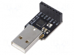 Module: converter | USB-TTL | CP210 | USB | 5VDC | Interface: USB