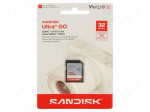 Memory card | SDHC | 32GB | Ultra | UHS I U1 V10 | R: 120MB/s | -25&divide;85&deg;C