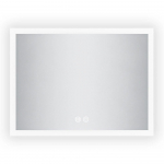 LED mirror with heating function PURA, 80 x 60 cm, 2700-6500K, 19W, 2112Lm, IP44