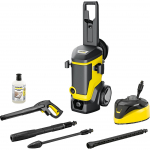 K&auml;rcher high-pressure cleaner K 7 WCM Premium Home (yellow/black, with dirt blaster, hose reel and surface cleaner)