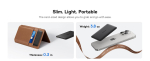 LiPo PowerBank 5000mAh 20W Wireless Qi Charger (15W), with Magsafe Black Ultra-slim PicoGo AM41 BASEUS