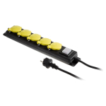 Elektrimaterjalid // Elektri laiendid, Pikendusjuhtmete, hajutuste ja UK ja USA adapterite komplekt // Przedłużacz warsztatowy 5x230v ip44 h05rr-f 3g1,5 3m