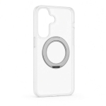 Back panel cover Evelatus Samsung Galaxy A57 Hybird Case With Magsafe PC+TPU 360 Metal Stand Transparent
