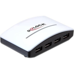 Delock USB 3.0 v&auml;line jaotur 4 pordiga toiteplokiga