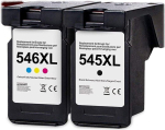G&G XL-kassettide 2-tk komplekt, &uuml;hilduv Canon 546XL/545XL