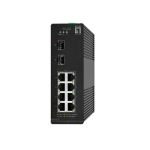 Switch LevelOne LevelOne IGS-2110P hallatav L2 Gigabit Ethernet (10/100/1000) v&otilde;rguseade PoE tugi Black