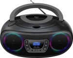 Denver TDB-212 DAB+ Boombox FM/BT/USB/CD/AUX grey
