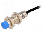 Sensor: inductive | Output conf: PNP / NO | 0&divide;8mm | 10&divide;30VDC | M12
