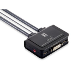L&uuml;liti LevelOne 2-PORT USB DVI KVM L&Uuml;LITI