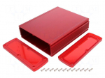 Enclosure: multipurpose | X: 177.6mm | Y: 209mm | Z: 61.1mm | aluminium