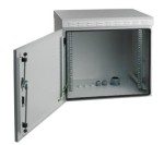 Sienas komutācijas skapis 691709IP55.1 19" 9U 600x450 steel door pelēks