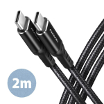 Cable Axagon  AXAGON BUCM-CM20AB cabl e USB-C USB-C 2.0m