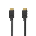 HDMI-HDMI kabelis, 3,0 m, melns, 4K, 30 Hz