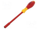 Screwdriver | insulated | hex socket | HEX 5mm | Blade length: 125mm