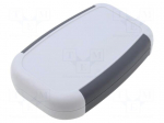 Enclosure: multipurpose | X: 50mm | Y: 75mm | Z: 17mm | 1553 | ABS | grey