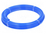 Pneumatic tubing | 17bar | L: 25m | polyamide 6 | blue