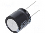 Capacitor: electrolytic | THT | 100uF | 200VDC | &Oslash;20x20mm | Pitch: 10mm