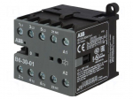 Contactor: 3-pole | NO x3 | Auxiliary contacts: NC | 24VAC | 6A | B6