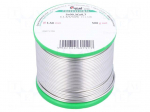 Soldering wire | Sn99,3Cu0,7 | 1.5mm | 500g | lead free | Package: reel