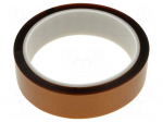 Tape: high temperature resistant | reel | -70&divide;250&deg;C | W: 25mm | L: 33m