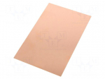 Laminate | FR4 | 2.4mm | L: 160mm | W: 100mm | Coating: copper
