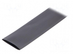 Heat shrink sleeve | thin walled | 3: 1 | 40mm | L: 30m | black