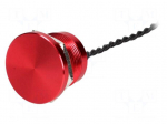 Switch: piezoelectric | Pos: 2 | SPST-NO | 0.2A/24VAC | 0.2A/24VDC