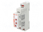 Timer | 0,1s&divide;10min | DPDT | 24VDC/8A,250VAC/8A | 12&divide;240VAC | 12&divide;240VDC