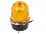 Signaller: lighting | amber | Series: MFL | 10&divide;30VDC | IP65 | &Oslash;69x114mm