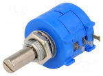 Potentiometer: shaft | multiturn | 10k&Omega; | 2W | &plusmn;5% | 6.35mm | linear | IP40