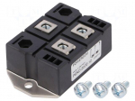Module: diode | common anode,double | 1.2kV | If: 312A | PWS-E | screw