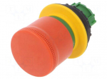 Switch: emergency stop | Stabl.pos: 2 | 22mm | red | Illumin: none | IP66