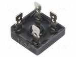 Bridge rectifier: single-phase | Urmax: 200V | Ufmax: 1.1V | If: 35A