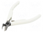 Pliers | end,cutting | ESD | polished head | 108mm