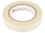 Tape: electrical insulating | W: 25mm | L: 33m | Thk: 0.177mm | white