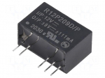 Converter: DC/DC | 2W | Uin: 10.8&divide;13.2VDC | Uout: 9VDC | Uout2: -9VDC