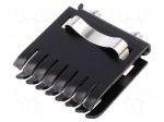 Heatsink: extruded | U | TO218,TO220,TO247 | black | L: 44.5mm | 2.3&deg;C/W