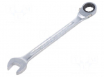 Wrench: combination spanner | rattle | 13mm | L: 182mm | OPEN-RATCH