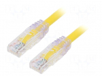 Patch cord | TX6A&trade; 10Gig,U/UTP | Cat: 6a | RJ45 plug,both sides