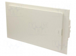 Enclosure: for modular components | IP40 | plaster embedded | golf