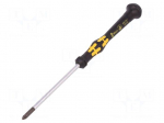 Screwdriver: precision | Pozidriv&reg; | PZ1 | Blade length: 80mm | ESD