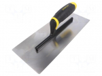 Finishing trowel | rounded edges | L: 320mm | W: 130mm