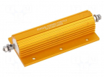 Resistor: wire-wound | with heatsink | 100&Omega; | 100W | &plusmn;5% | 50ppm/&deg;C