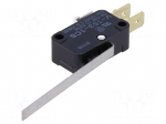 Microswitch SNAP ACTION | 15A/250VAC | 0.6A/125VDC | with lever