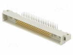 Connector: DIN 41612 | socket | male | PIN: 64(60+4) | angled 90&deg; | THT