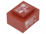 Transformer: encapsulated | 10VA | 230VAC | 6V | 6V | 833mA | 833mA | PCB