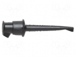 Clip-on probe | hook type | 5A | 60VDC | black | 2.29mm | 30VAC | 10pcs.