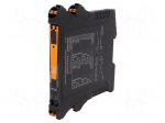 Converter: analog signals | for DIN rail mounting | 24&divide;230VDC